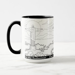 Christ the Redeemer Tasse (Transparent)