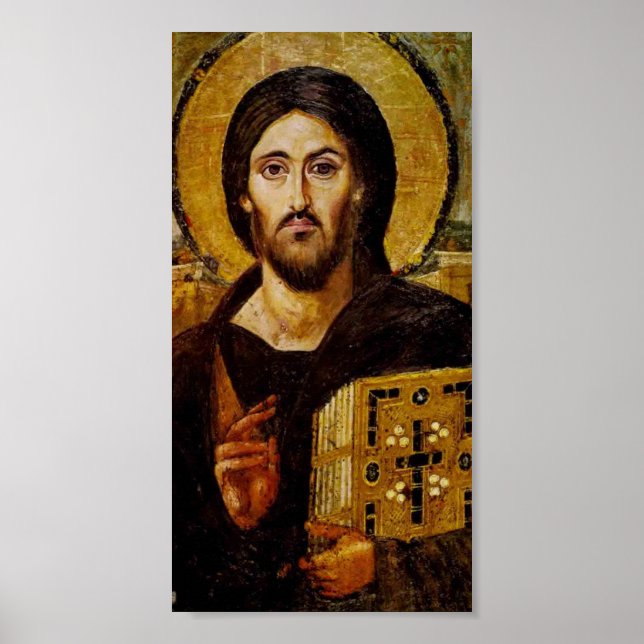 Christ the Savior Poster Print (Vorne)
