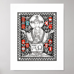 Christ the Vine 8" x 10" Print Poster