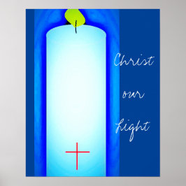 CHRIST UNSER LICHT POSTER