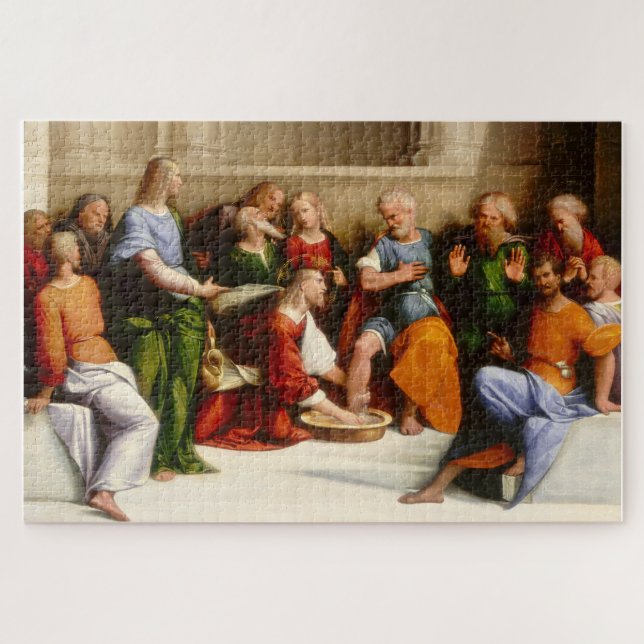 Christ Washing the Jüngerfühl, Garofalo Puzzle (Horizontal)