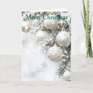 Christbaumkugel Feiertagskarte