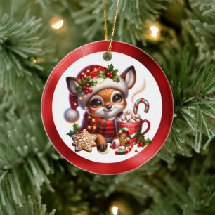 Christbaumschmuck Keramik Ornament