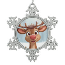 Christbaumschmuck mit Rentieren