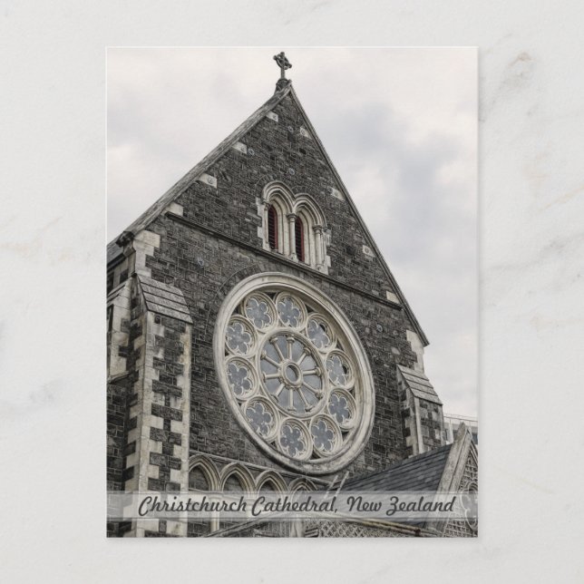 Christchurch Cathedral, New Zealand Postcard Postkarte (Vorderseite)