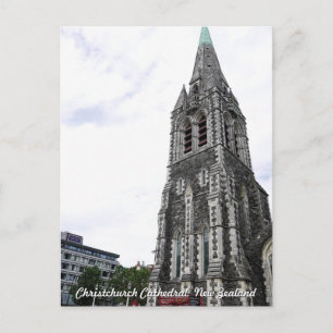ChristChurch Cathedral, New Zealand Postcard Postkarte