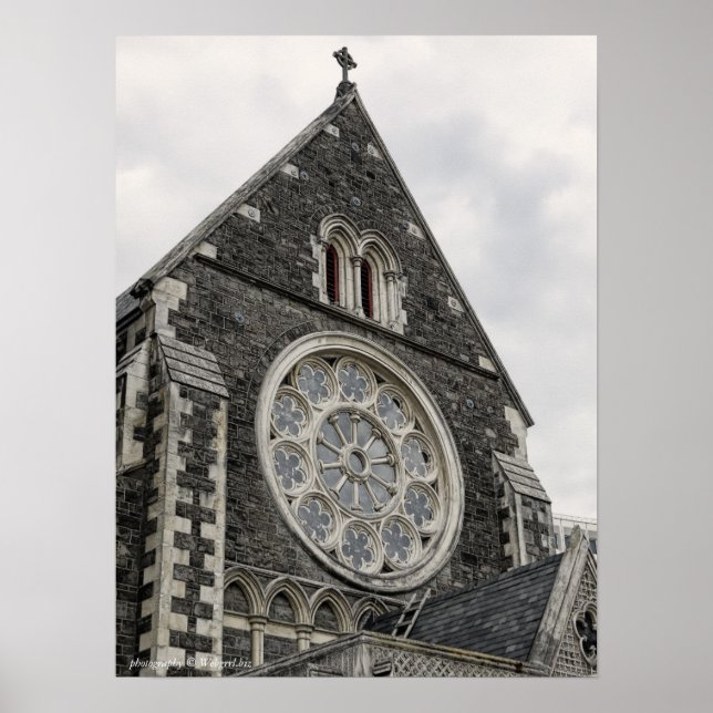 ChristChurch Cathedral, New Zealand Poster (Vorne)