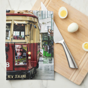 Christchurch City Tour Tram Nr. 178 NZ Geschirrtuch