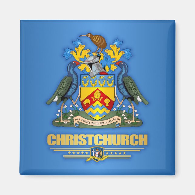 Christchurch Magnet (Vorne)