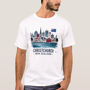 Christchurch Neuseeland T-Shirt