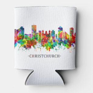 Christchurch New Zealand Skyline Dosenkühler