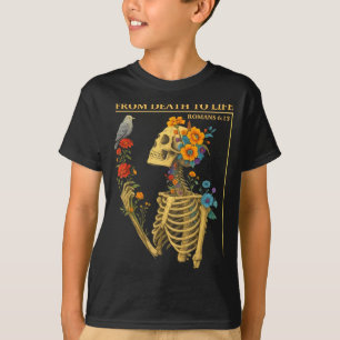 Christcore Gothic Faith Vintagecore Bibel Römer 6 T-Shirt