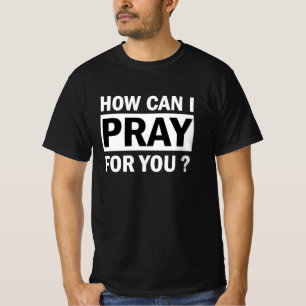 Christelijk zusammenhängender T - Shirt - Wie kan