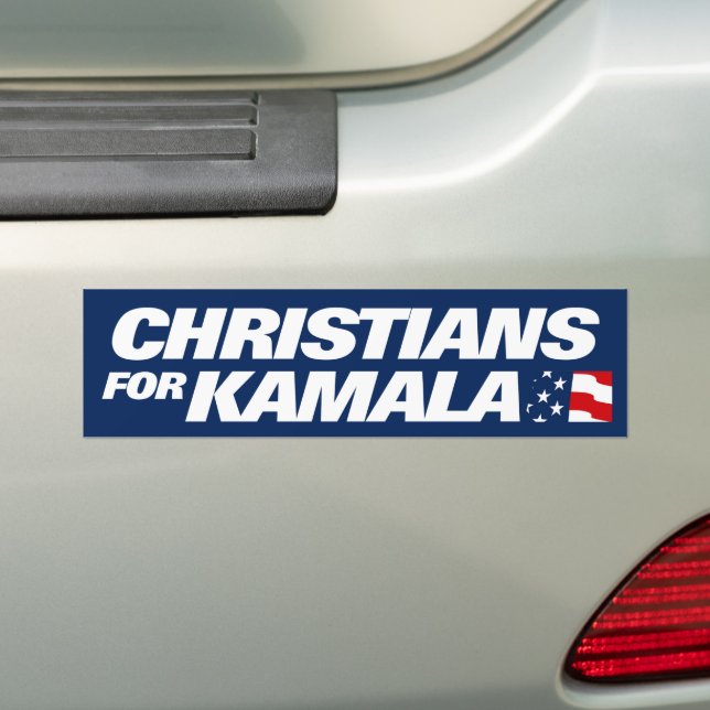Christen für Kamala 2024 Autoaufkleber (Auf Auto)