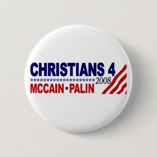 Christen für McCain Palin Button