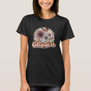 Christen wählten 1 Peter 29 Christlichen Blumenkat T-Shirt