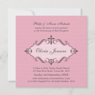 CHRISTENING INVITES :: viva 8SQ Einladung