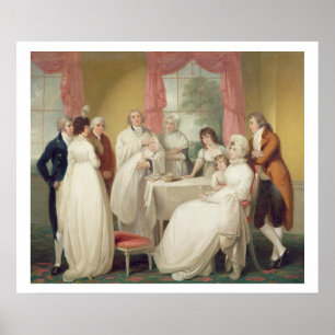 Christening of the Heir, c.1799 (Öl auf Leinwand) Poster