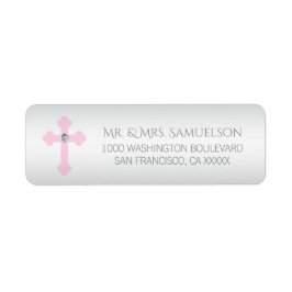 Christening / Taufe / Kommunion Rosa Cross Girl