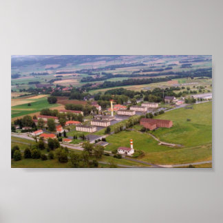 Christensen Barracks, Bindlach, Deutschland Poster