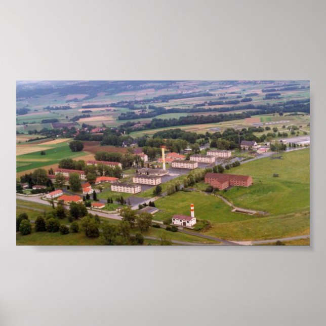 Christensen Barracks, Bindlach, Deutschland Poster (Vorne)