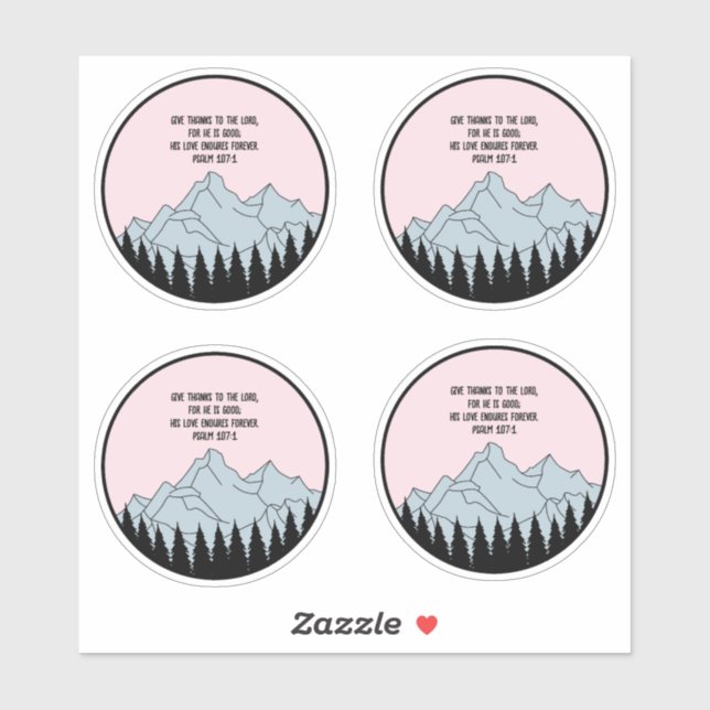 Christentum Aufkleber (Blatt)