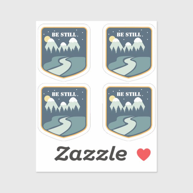 Christentum bleibt aufkleber (Blatt)