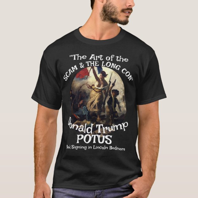 "Christentum der längste Schwindel" Idiotenguide T T-Shirt (Vorderseite)
