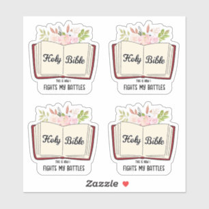 Christentum Heilige Bibel Aufkleber