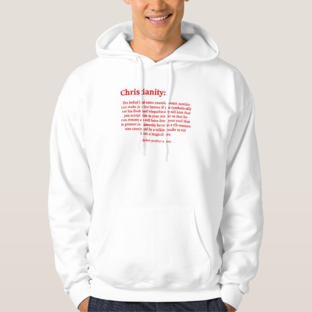Christentum Hoodie (Vorderseite)