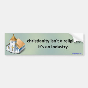 Christentum ist nicht eine Religion… Autoaufkleber
