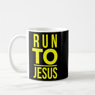 Christerest Run To Jesus Christian Evangelism Salv Kaffeetasse