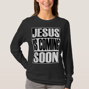 Christest Jesus kommt wieder Christliches Geschenk T-Shirt