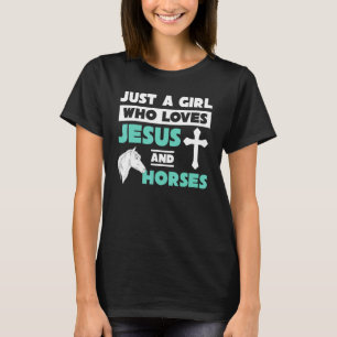 Christgläubige Frauen Nur Ein Mädchen Das Jesus Li T-Shirt