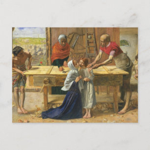 Christi im Hause seiner Eltern Postkarte