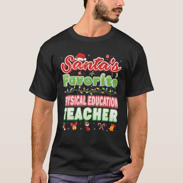 Christi Lieblings-Lehrerin für physische Bildung T-Shirt (Vorderseite)