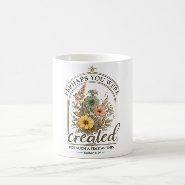 Christian Bible Verse/Esther Kaffeetasse (Mittel)