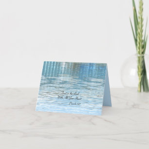 Christian Bible Verse Note Card, Blank Inside Karte
