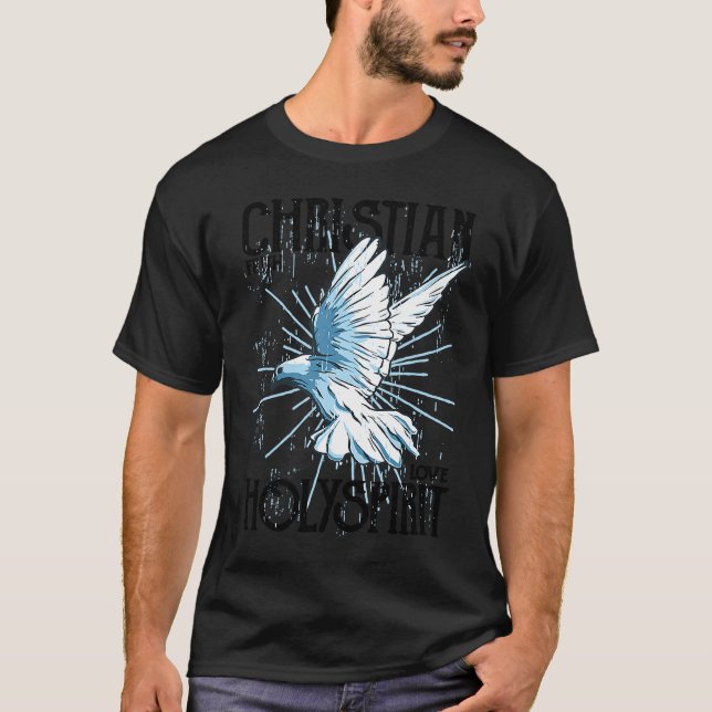 Christian  Christian Faith Love Holy Spirit T-Shirt (Vorderseite)
