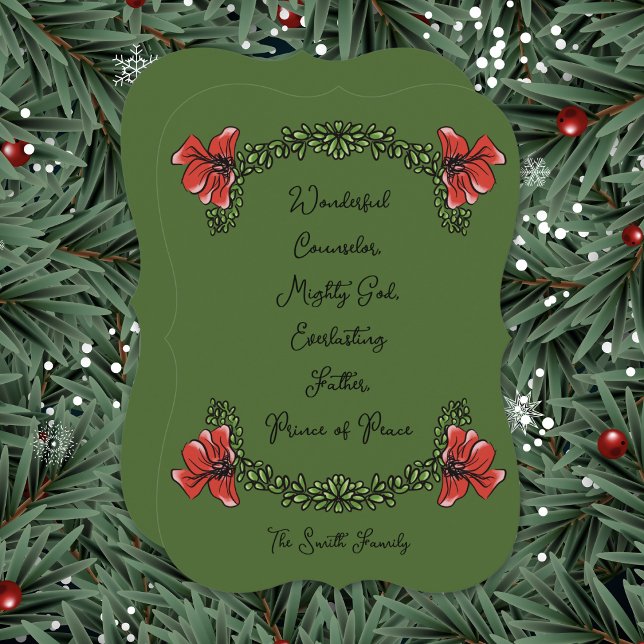 Christian Christmas Card Feiertagskarte (Von Creator hochgeladen)