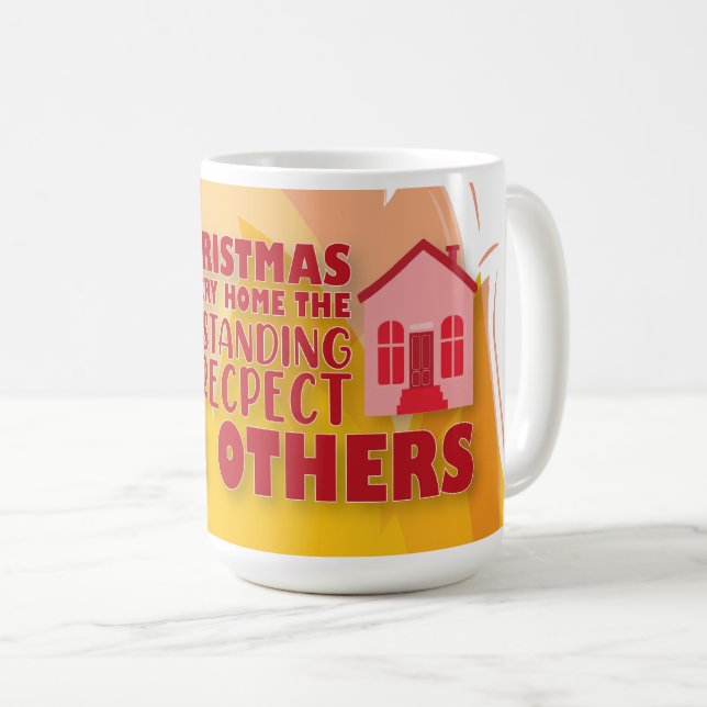 Christian Christmas fire mug Kaffeetasse (VorderseiteRechts)