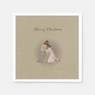 Christian Christmas Napkins Serviette