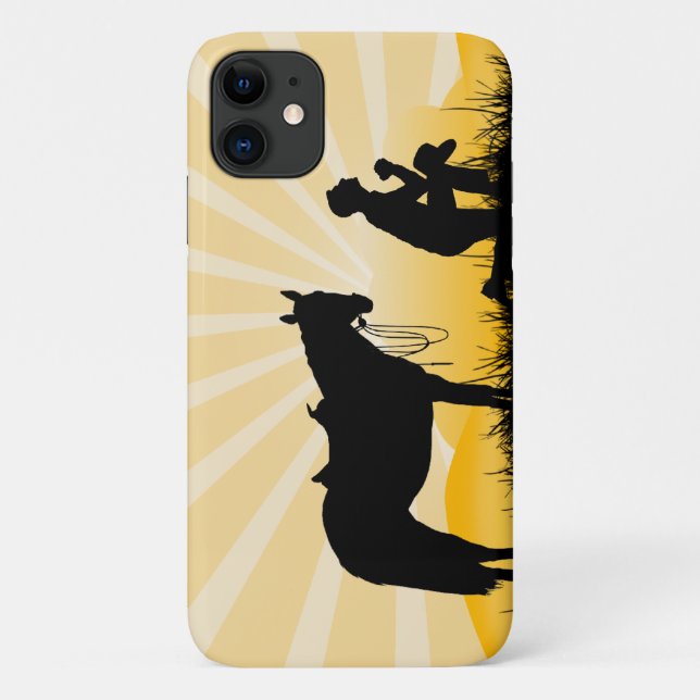 Christian Cowboy iPhone Case (Rückseite)