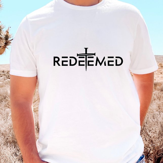 Christian Cross Redeemed  Tri-Blend Shirt (Von Creator hochgeladen)