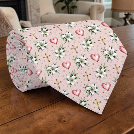 Christian Crosses Custom Necktie Krawatte