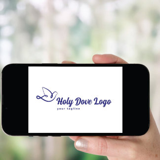 Christian Dove Logo | Heiliger Geist Glaubensdesig Einladung