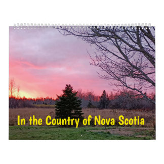 Christian events calendar country scene kalender