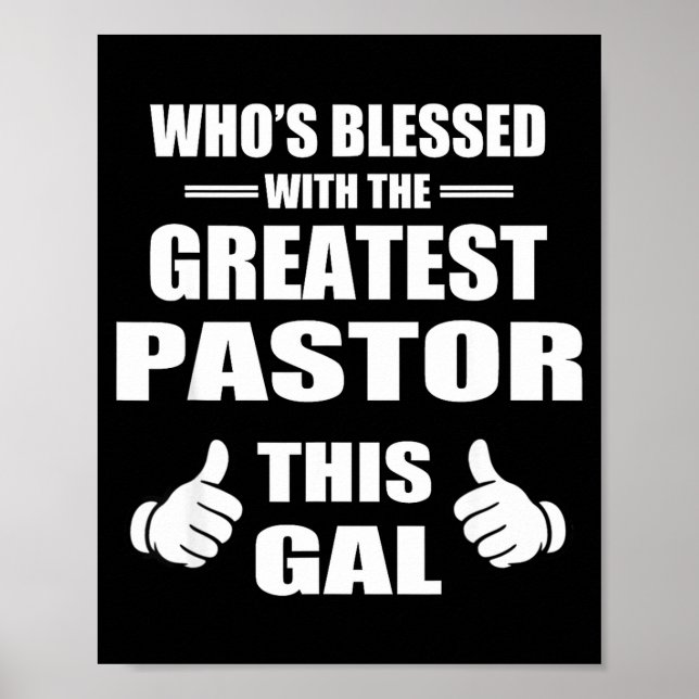 Christian Faith Church Fellowship Congregation Pas Poster (Vorne)