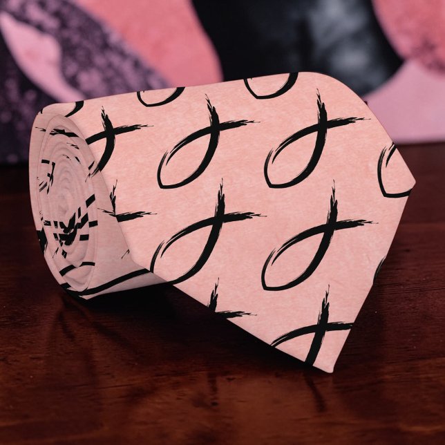 Christian Fish Christianity Custom Necktie Krawatte (Von Creator hochgeladen)