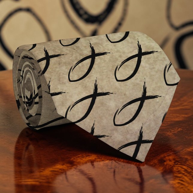 Christian Fish Christianity Custom Necktie Krawatte (Von Creator hochgeladen)